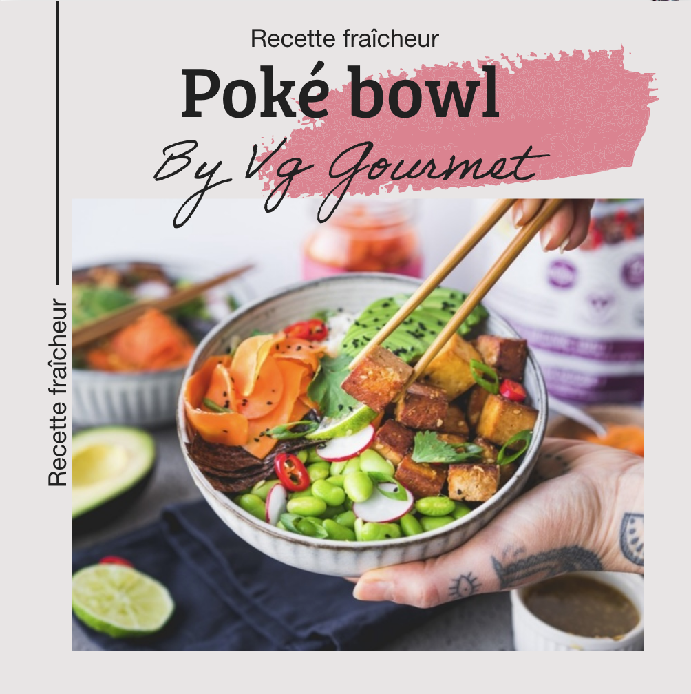 Sesame and Ginger Tofu Poke Bowl