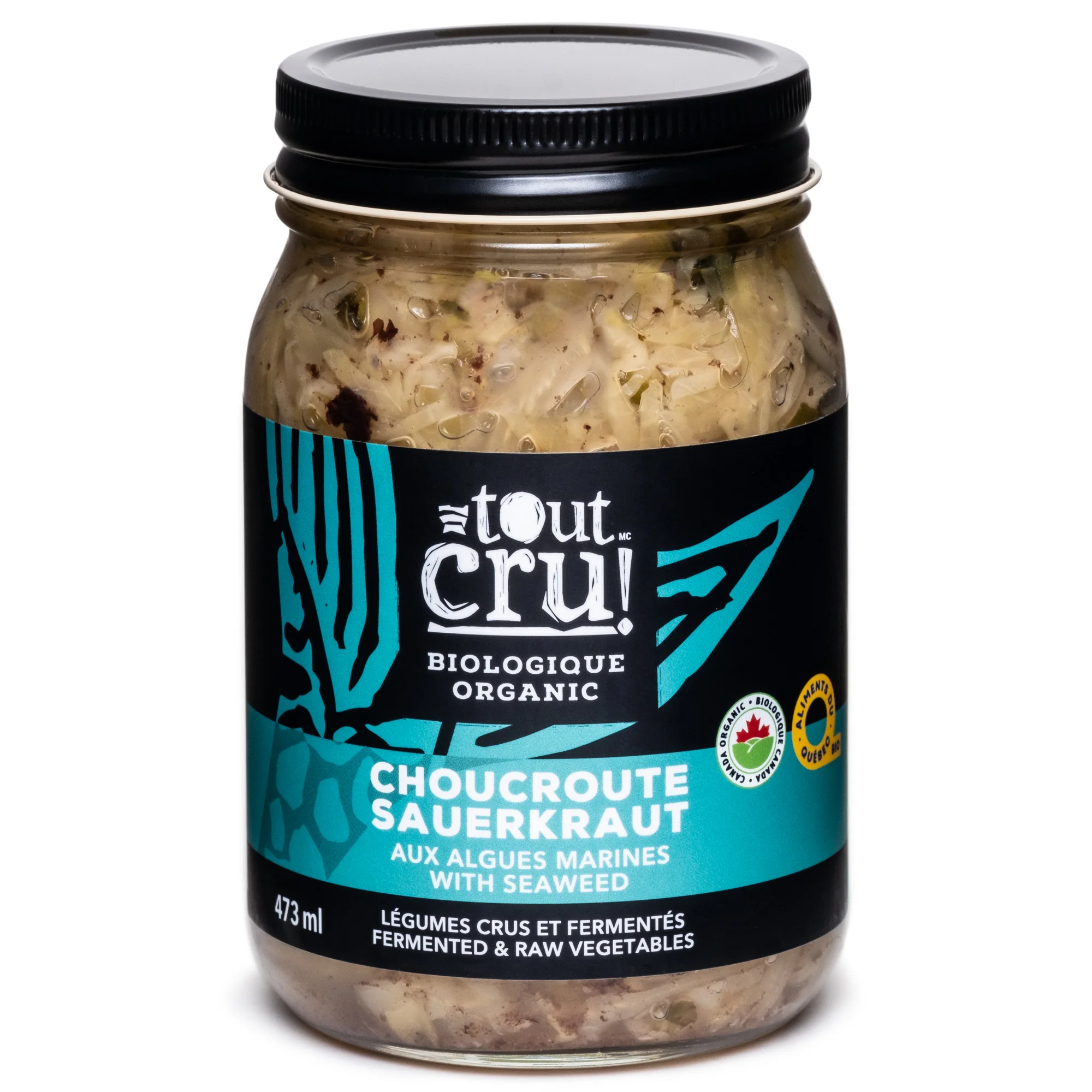 Organic seaweed sauerkraut - Sirena - Tout cru! Fermentation