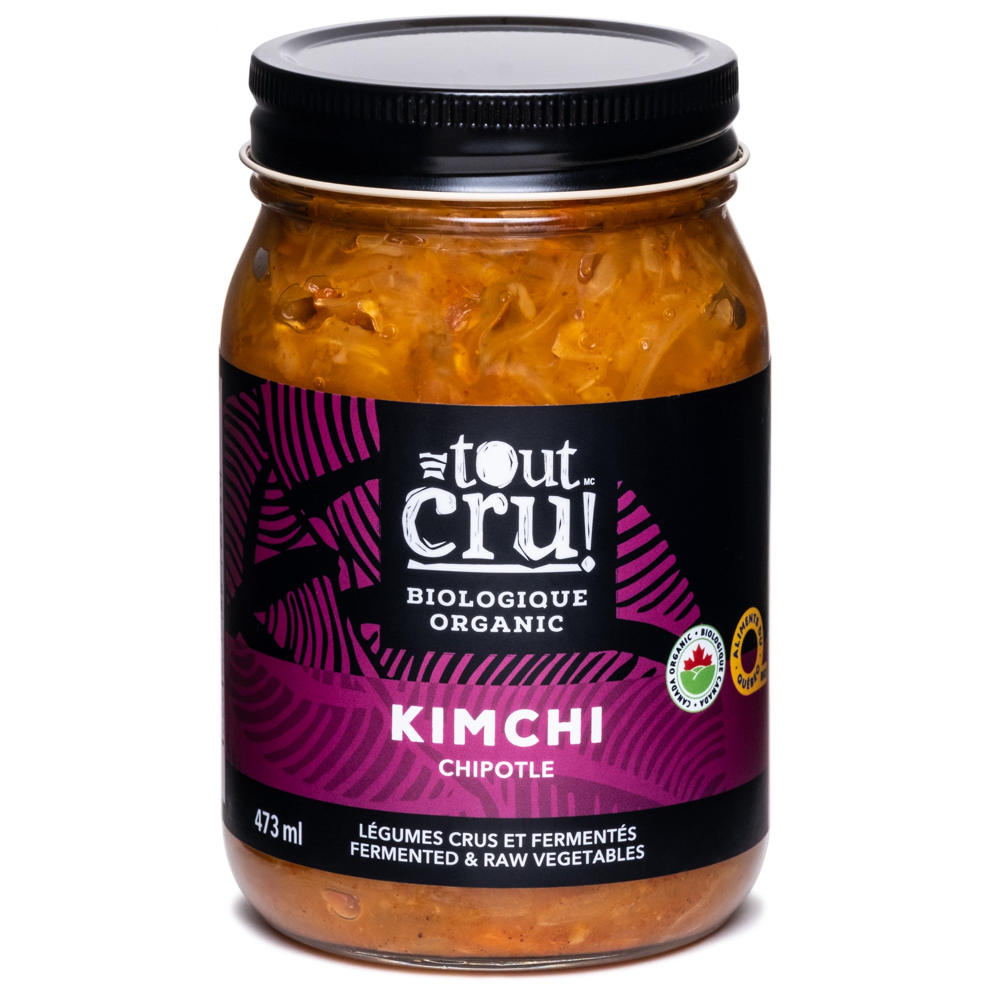 Kimchi Chipotle Orgánico - Chipotluda - Tout cru! Fermentación 