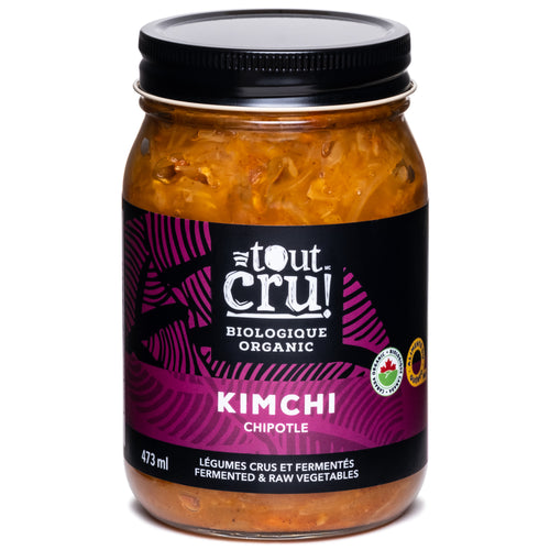 Kimchi Chipotle Orgánico - Chipotluda - Tout cru! Fermentación 