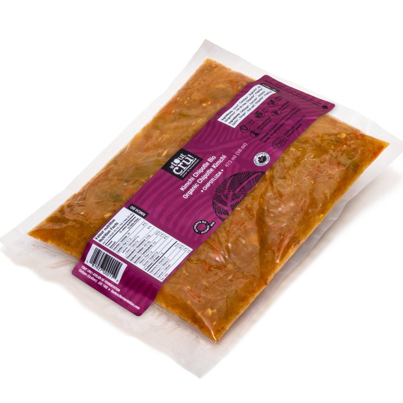 Kimchi Chipotle Bio - Chipotluda - Tout cru! fermentation
